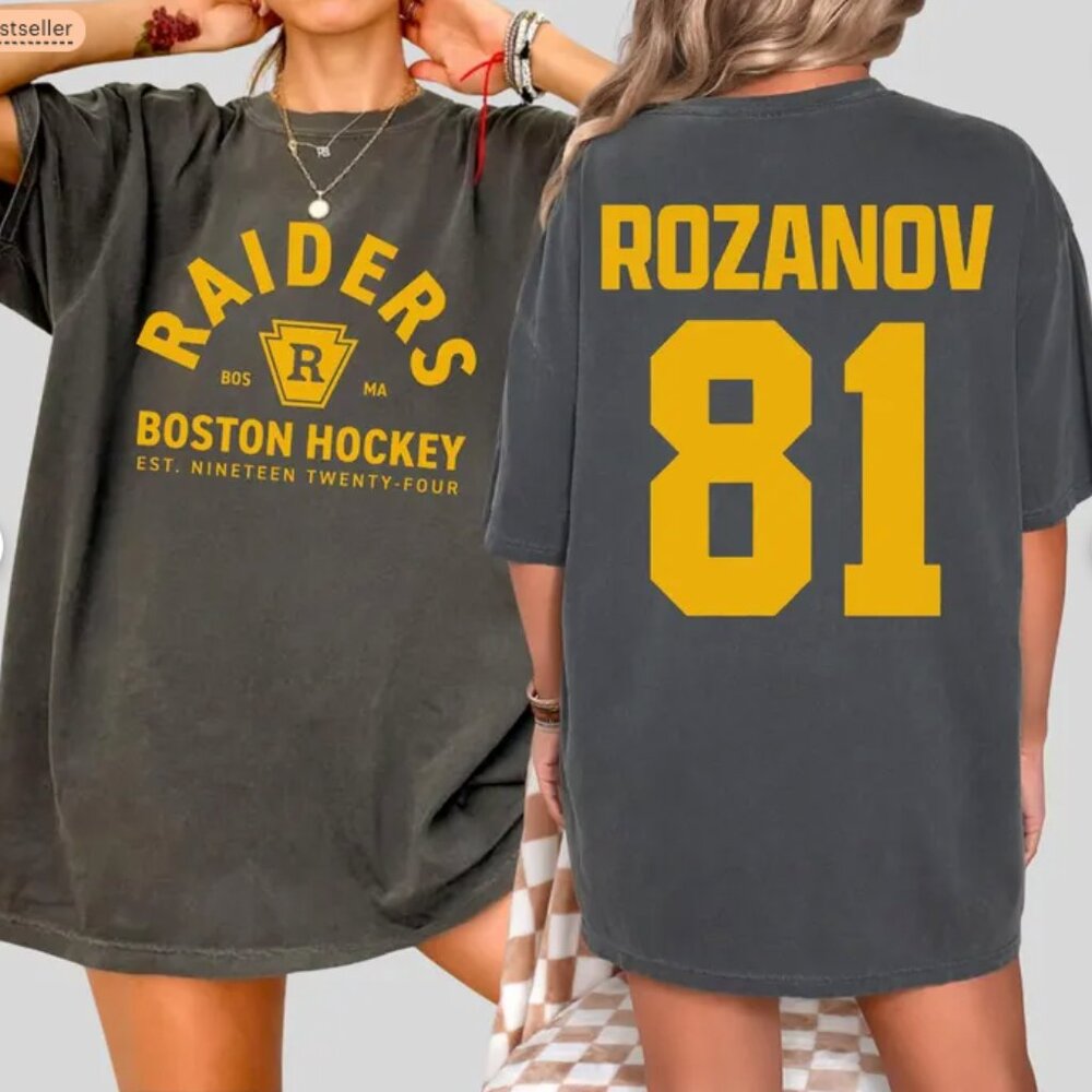 Comfort Colors Ilya Rozanov Boston Raiders T-Shirt Heated RIvalry